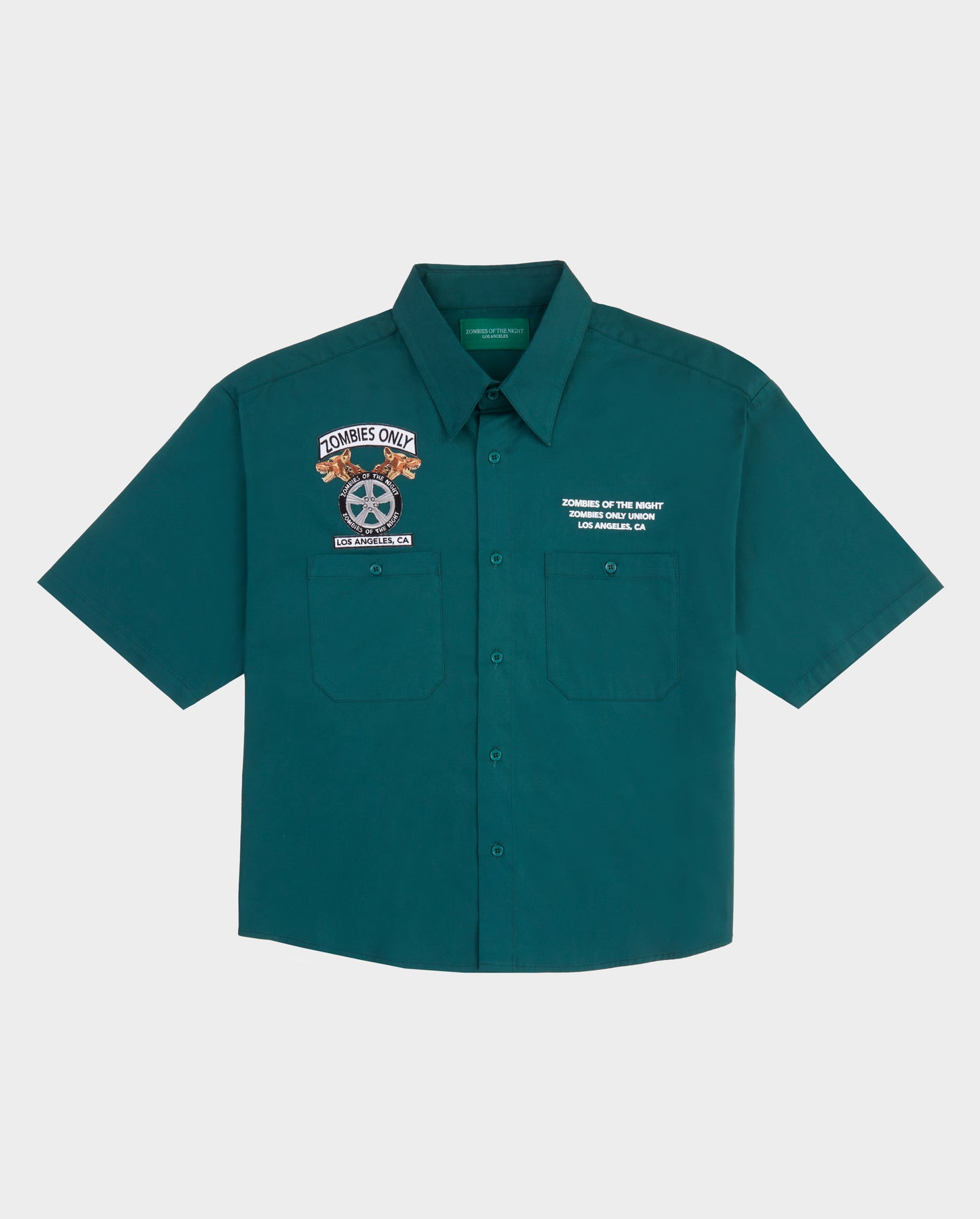 GREEN UNIFORM SHIRT